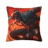 Anime Chainsaw Man Square Pillow Covers Bed Car Cushion Cover Creative Throw Pillow Case