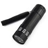 Mini Uv Flashlight With 9leds For Currency Verification And Fluorescence Testing For Camping And Search Scenarios