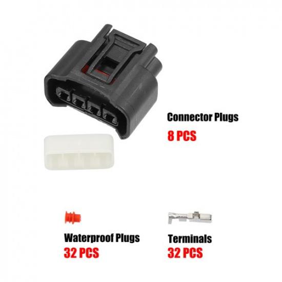 Pack (8) Ignition Coil Connector For Toyota For Scion XB TC No.9098011885