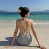 2025 Stylish Women's Sexy One-Piece Swimsuit: Pure, Desirable Style, Slimming, Tummy-Concealing, Perfect for Beach and Hot Springs