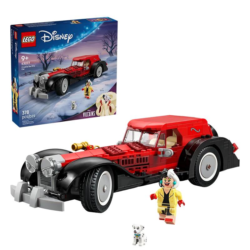 LEGO 43277 Cruella De Vil's Car Block Toys