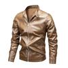 Men's Leather Jacket Spring and Autumn New Jacket Korean Version Slim-fitting Thin Men's Locomotive Clothing