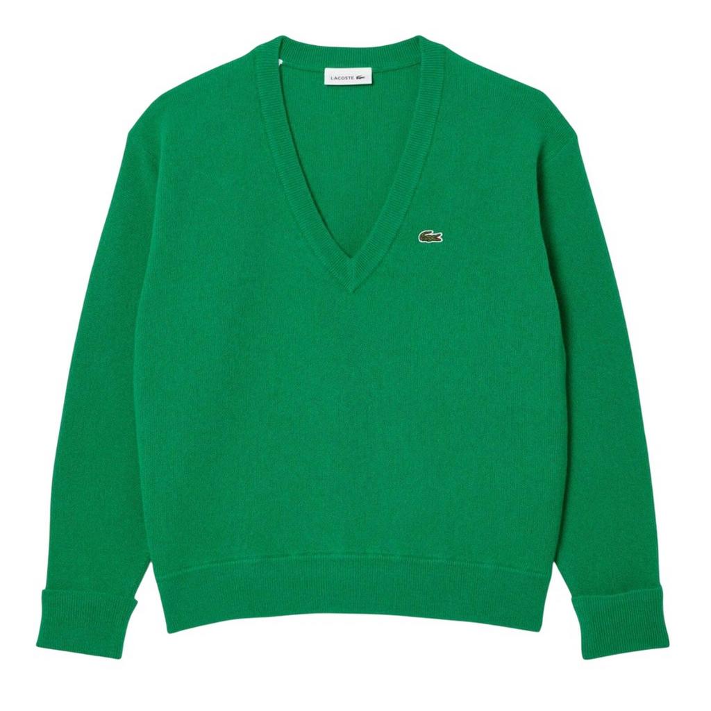 Lacoste Womens/Ladies Carded Moss Stitch Relaxed Fit Jumper