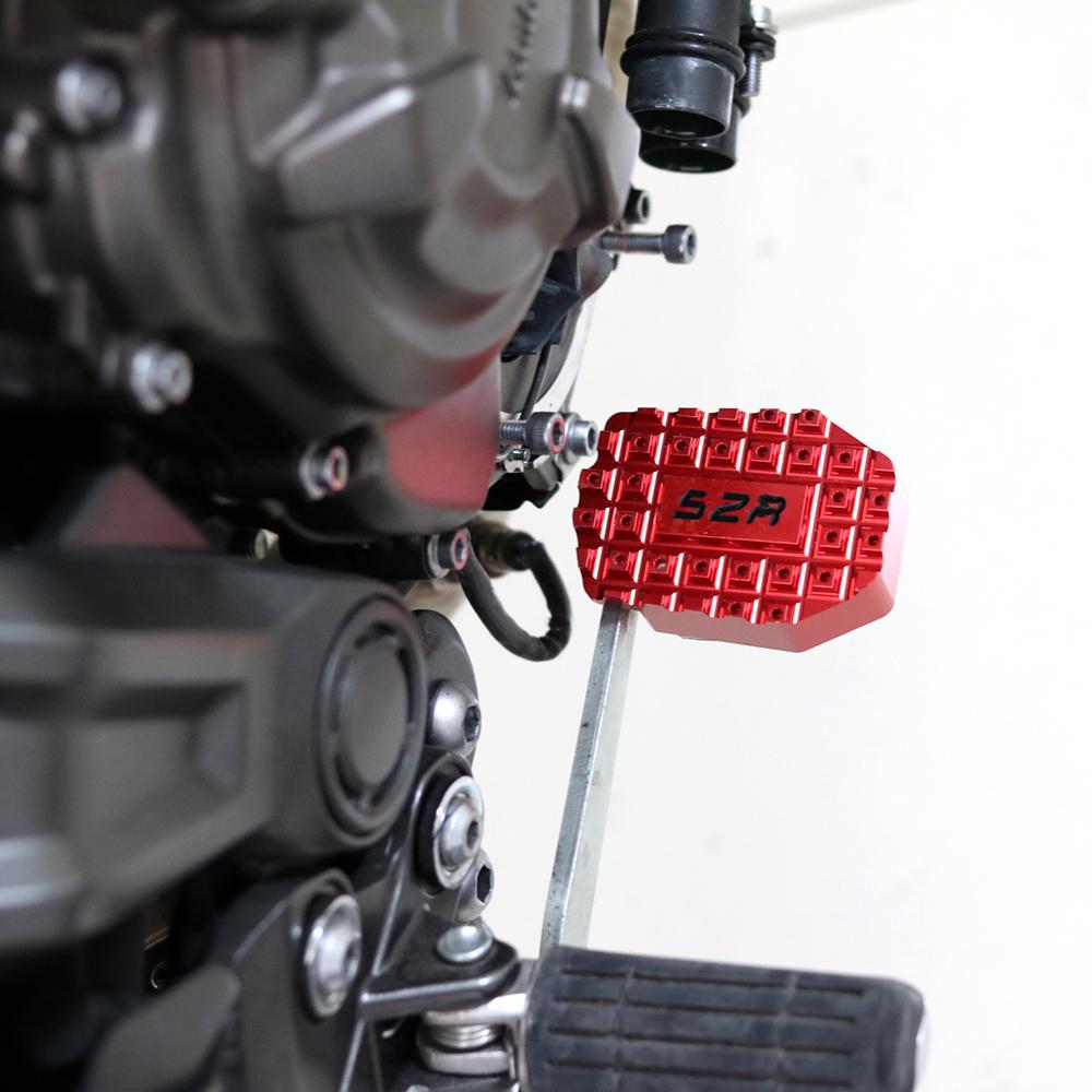 Motorcycle Rear Foot Brake Lever Pedal Enlarged Washer Extender For YAMAHA MT-07 MT07 Tracer FZ-07 FZ07 XSR700 XSR 700 2020 2021