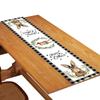 Easter Bunny Table Runner Printed Table Runner Table Flag Cloth Cover Coffee Tablecloth Party Home Decor For Kitchens Dining