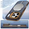 New Matte Transparent With Holder Shockproof Magnetic Magsafe Wireless Charge Phone Case for IPhone 17 Pro Max 17Pro 17Air Cover