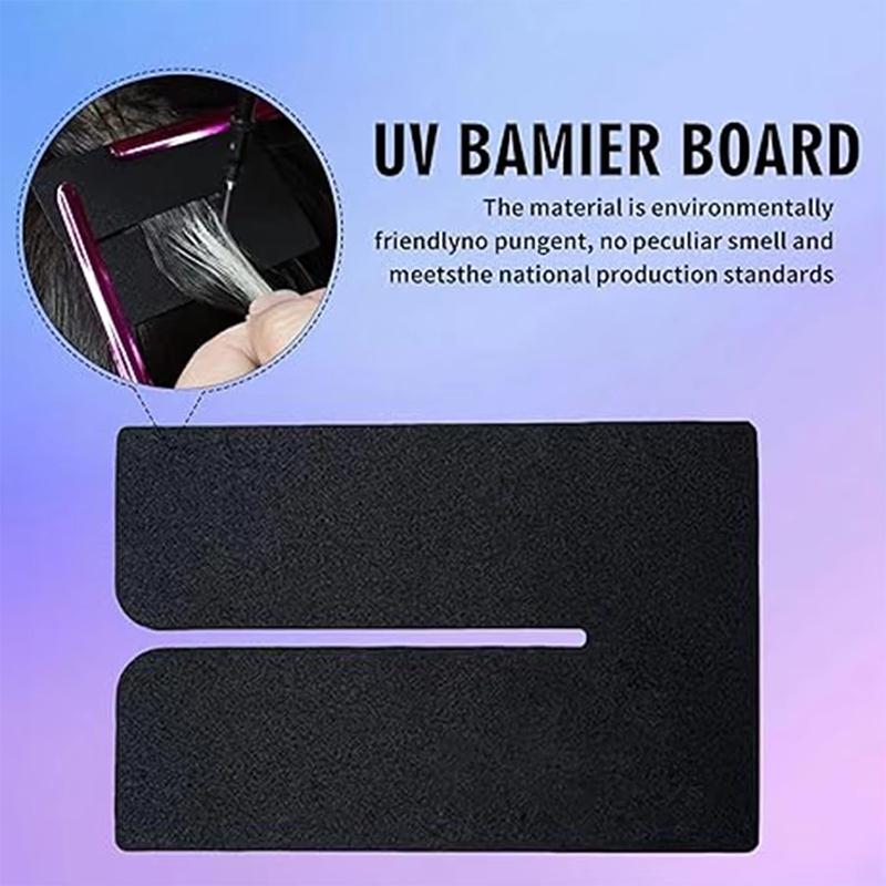 10Pcs Hair Extension Protector Shields Heat Scalp Shields Sturdy Heat Shield Guards Heat Insulation Sheet