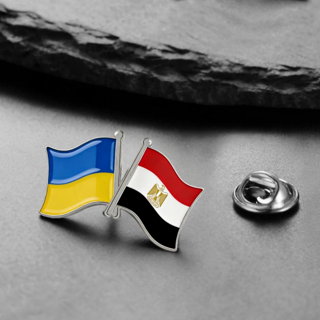 Custom 32*20mm National Flag Series Brooch Stainless Steel Double Flag Pin Jewelry for Traveller Two Country Flag Brooches