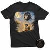 Punch Monkey Moon 90S Retro Animal Vintage T-Shirt