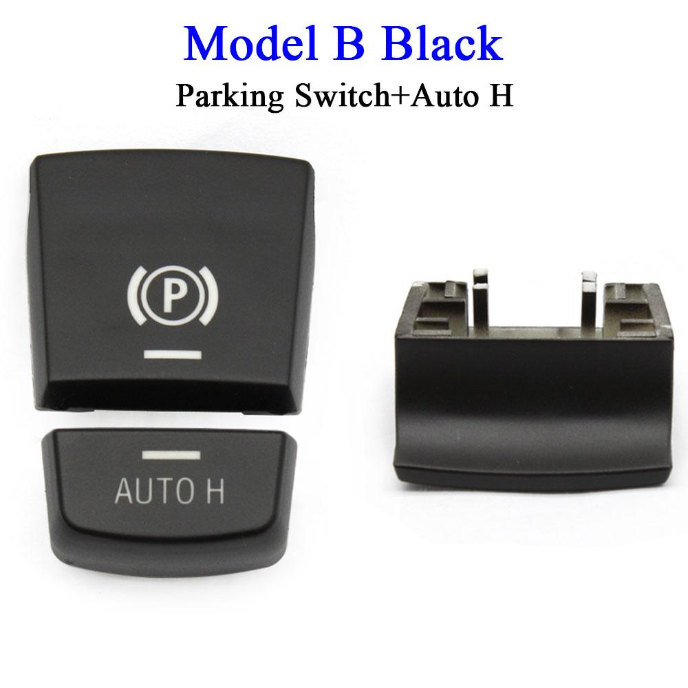 Electronic Parking Brake Switch Handbrake Cover Auto H Button For BMW 5 7 X3 X4 X5 X6 F Series F01 F02 F10 F18 F12 F15 F16