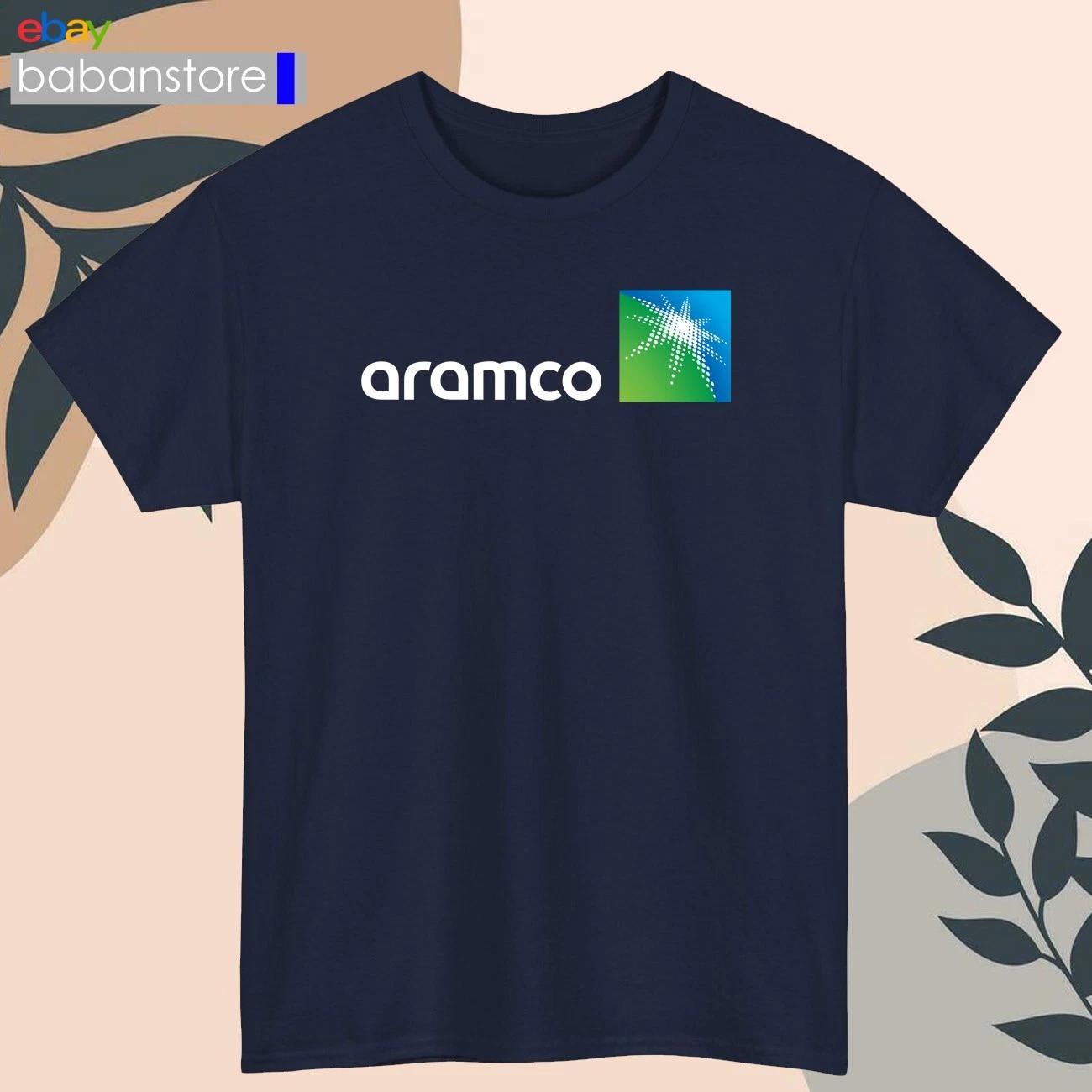 

Aramco Industrial Oil Logo Black/White/Grey/Navy/Red/Light Blue T shirt S-5XL 3XL