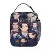 Enfermera En Apuros Lunch Box Lightweight Zip Lunch Box Work Print Cooler Carrier Fun Oxford Thermal Lunch Bags