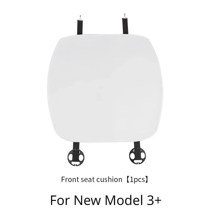 Seat Cover Cushion for Tesla New Model 3+ Highland 2024 Flannel Anti-dirty Seat Pad Mats Flocking Mat Car Seat Cover Accessories