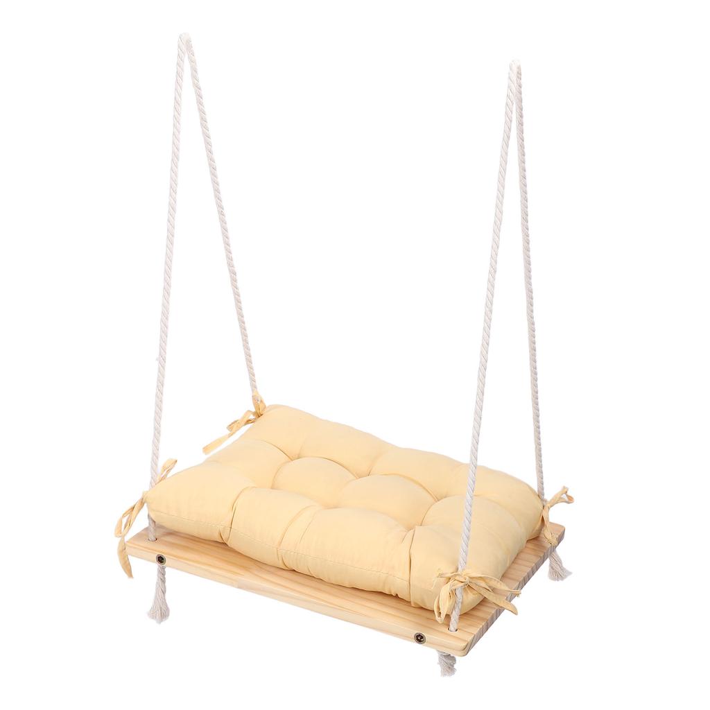 Cat Window Perch Sturdy Cat Window Bed Resting Seat Space Saving Wooden Window Mounted Cat Hammock