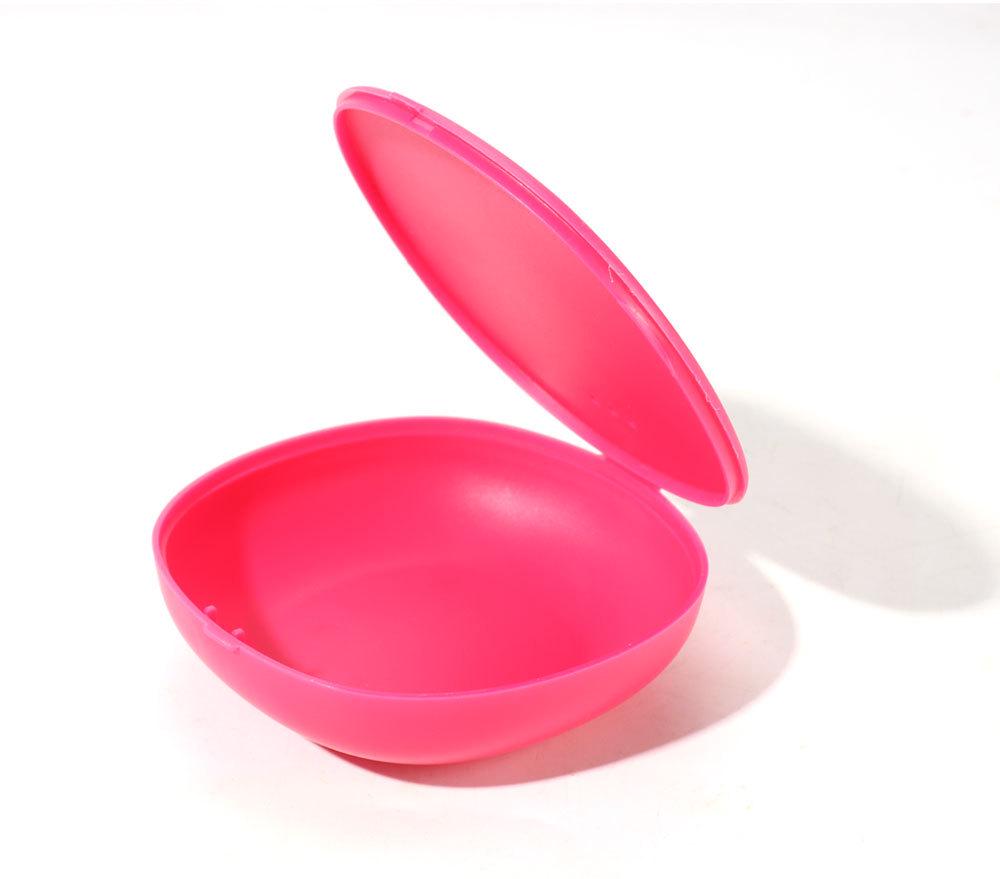 Silicone Menstrual Disc Cup with Storage Box and Built-in Handle for Women