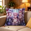 Anime Puella Magi Madoka Magica Cushion Cover Car Throw Pillow Case For Sofa Car Christmas Gift