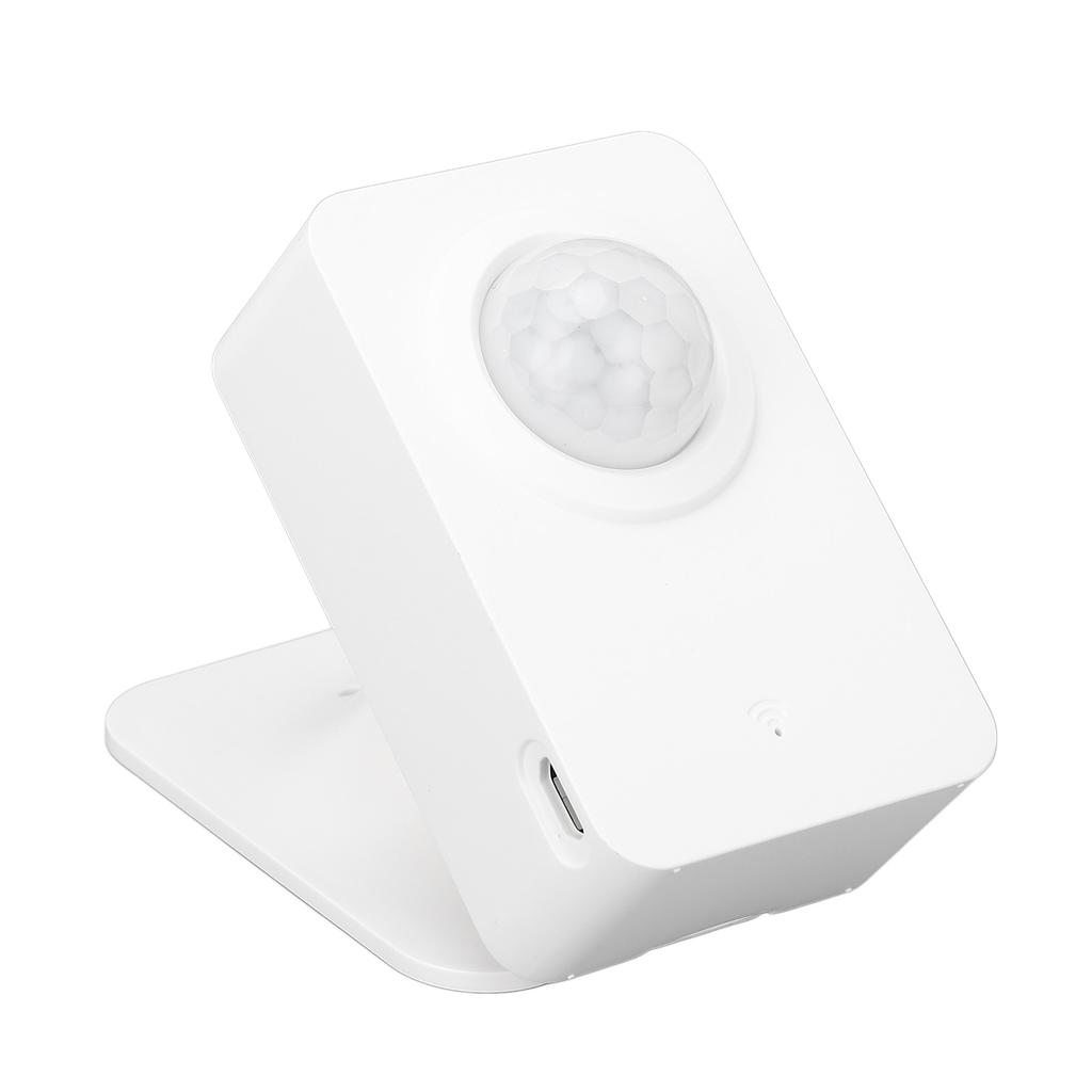 WiFi Motion Sensor Remote Monitoring 128 Degrees  Detection Angle USB and Battery Powered Smart Motion Detector for