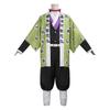 Anime Himejima Gyomei Cosplay Kostüm Mönch Druck Äußerer Umhang Perücke Team Uniform Armbänder Mann Halloween Karneval Anzug Mönch Druck