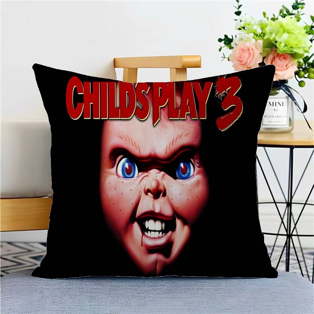 C-Chucky C-Child's P-Play Cushion Cover Pillow Cover Decor Pillowcase Printed Cushion Case for Couch