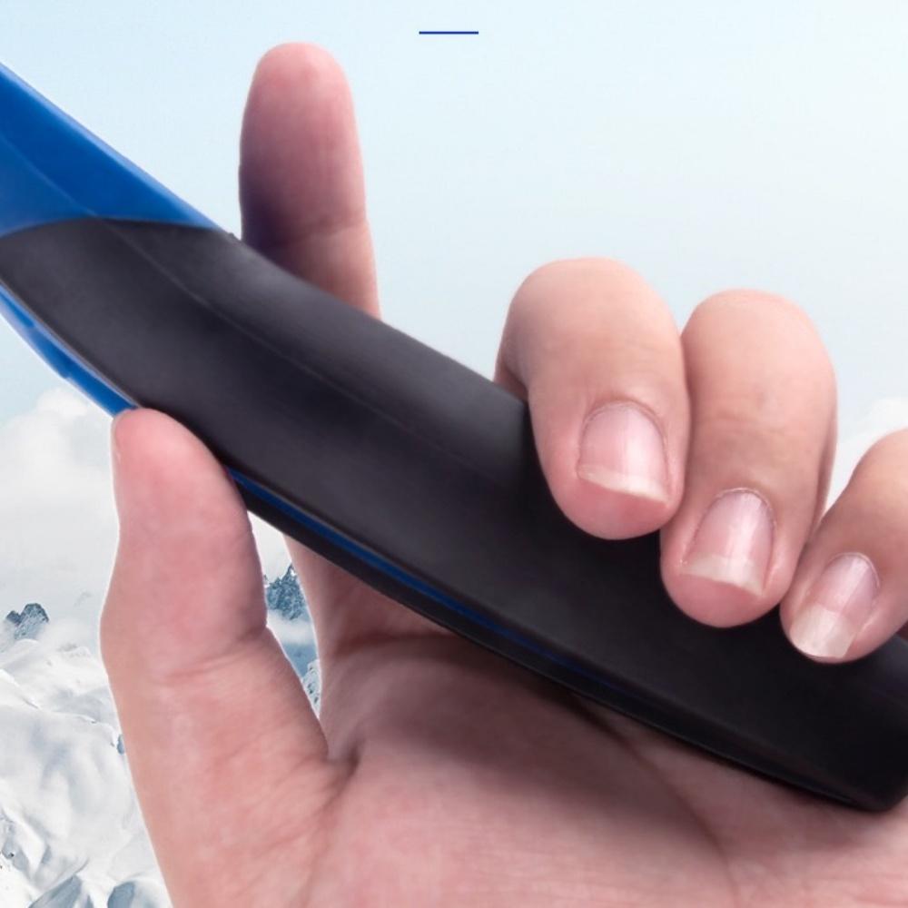 Silicone car deice maker, car ice shovel, snow shovel, soft-handled ice scraper, winter cleaning scraper, soft anti-slip handle,