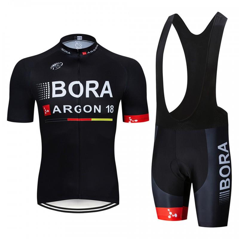 Mens Cycling Jersey Bib Shorts Set Breathable Mesh Bike Outfit Road