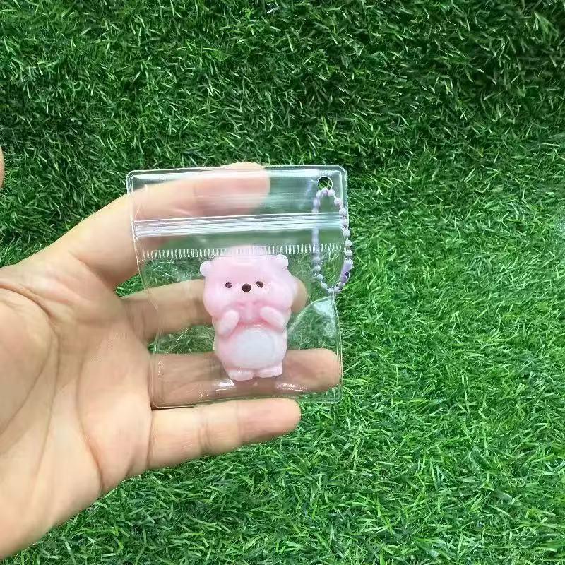 Pandantiv ventilator pentru animale de companie Douyin Nas de purceluș - Jucărie squishy cu revenire lentă