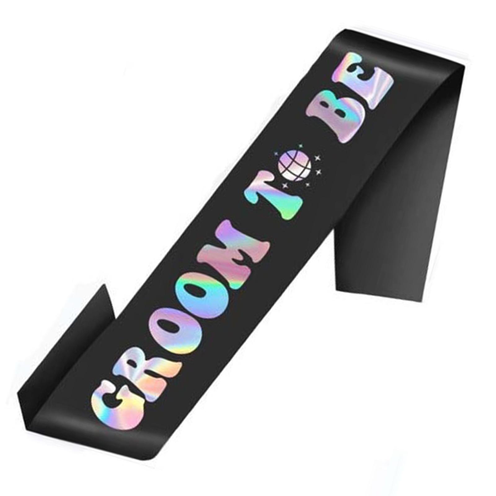 

Bridal Sash for Bachelorette Party Decorations Bride To Be Gift Bridal Shower Wedding Bride to Be Sash Photo Props 3