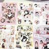 New Japanese Style Sticker Book Pink Cartoon Diary Sticker DIY Gift Scrapbook Sticker Stationery Supplies