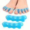 2pcs Five Toe Divider, Toe Outward Orthodontic Device, Reusable Foot Orthodontic Alignment Spacer for Men and Women