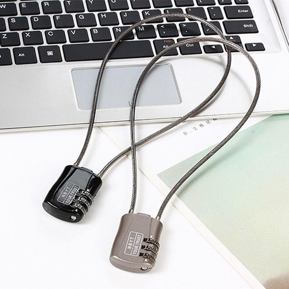 3-stellige Schlösser Ziffern Vorhängeschloss Zinklegierung Smartes Kombinationsschloss Multifunktionales Code-Sicherheitsschloss