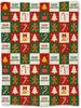 Christmas Cute Santa Face Blanket, Soft Lightweight Flannel Pink Holiday Throw Blanket for Couch, Bed, Travel & Home Decor Gifts