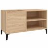 Record Cabinet in Sonoma Oak 84.5 x 38 x 48 cm Particleboard