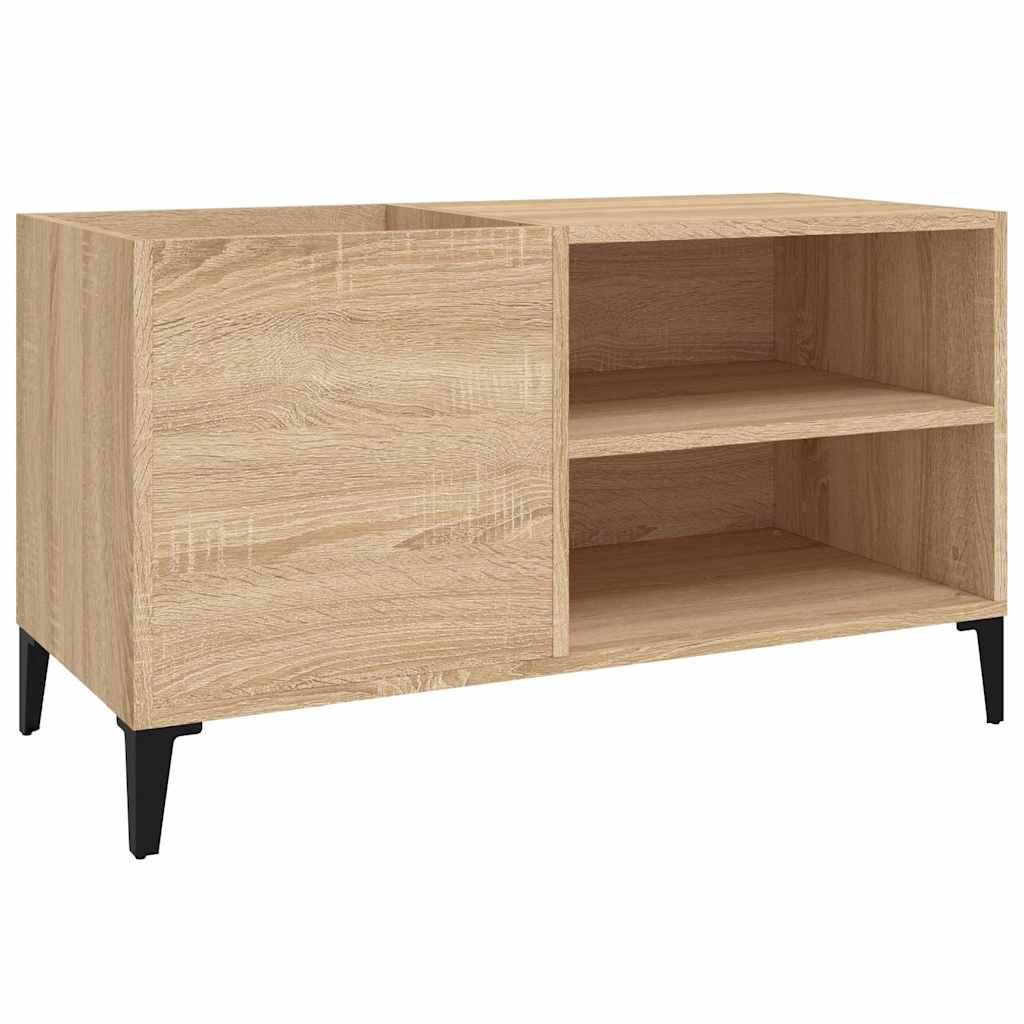 Record Cabinet in Sonoma Oak 84.5 x 38 x 48 cm Particleboard