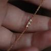 Ultra-Thin Gold-Plated Sterling Silver Bracelet for Women - Elegant, Stackable, High-End, Perfect Birthday Gift