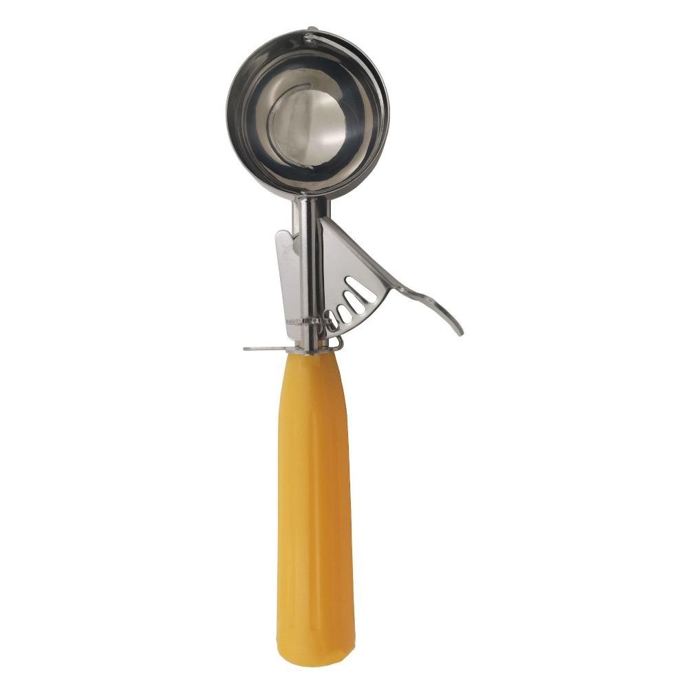 Plastic Handle Ice Cream Ball Scoop Stainless Steel Fruit Scoop Ice Cream Digger  Watermelon