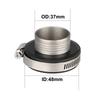 NIBBI Motorcycle 54mm/48mm/42mm/37mm Air Filter Joint Interface Adapter Air Cleaner CNC Intake Manifold for Honda Suzuki Motor