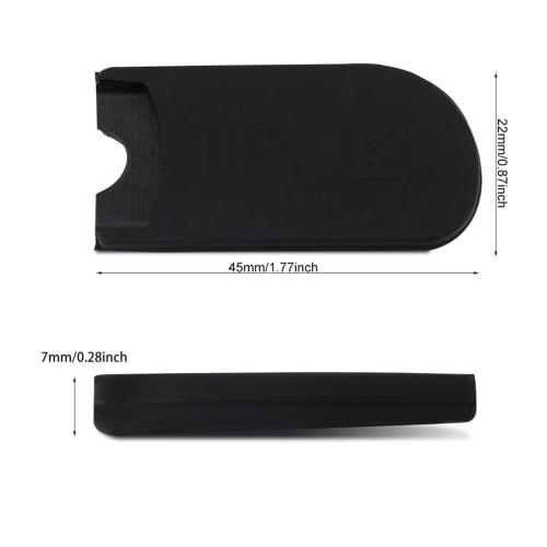 2 Pieces Saxophone Thumb Rest Cushion Comfortable Pad for Tenor Soprano Alto Saxophone