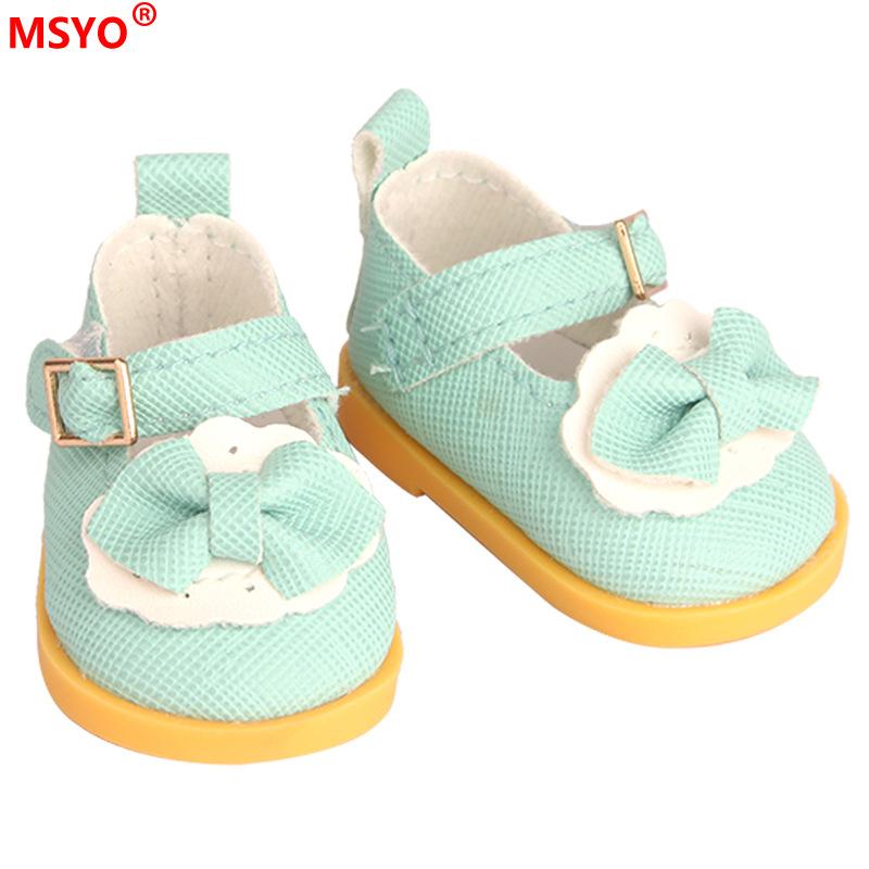 14 Inch Doll Shoes 5cm Shoes 20cm Cotton Doll Bow Shoes Toy Doll Shoes
