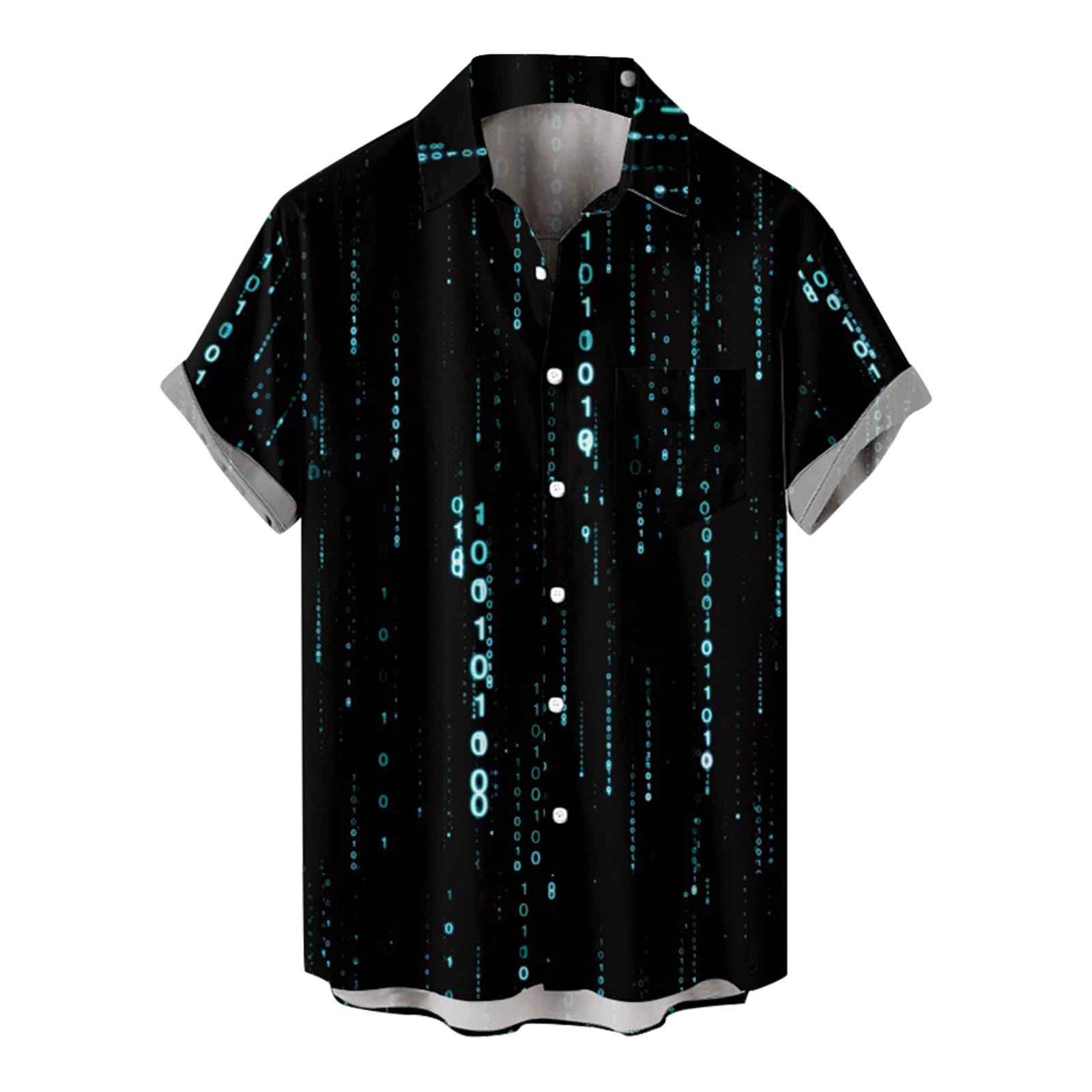 Мужская повседневная пляжная праздничная одежда с лацканами — фото 9