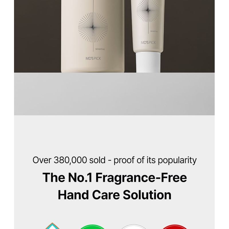 MD'S PICK - De Barista Fragrance Free Hand Cream Ultra