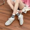 2025 spring new thick-soled German training shoes women's comfortable soft soles not tired feet campus wind small fresh flat baseplate shoes