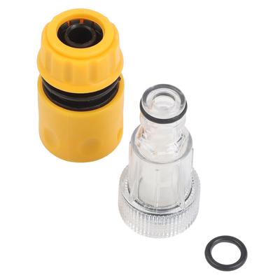 Kunststoff-Filterschlauch-Wasserhahn-Adapter-Anschlussstück-Adapter Für Auto-Hochdruckreiniger-Schnell-Gartenschlauchanschluss