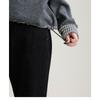 Stand-up Collar Velvet Half-zip Sweatshirt for Women Autumn and Winter New Thickened Warm Plaid Splicing Top