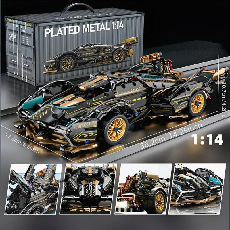 High-Quality 1:14 High-Quality Scale High-Quality Hypercar Construction set High-Quality Building Collection kit Self-assembly High-Quality
