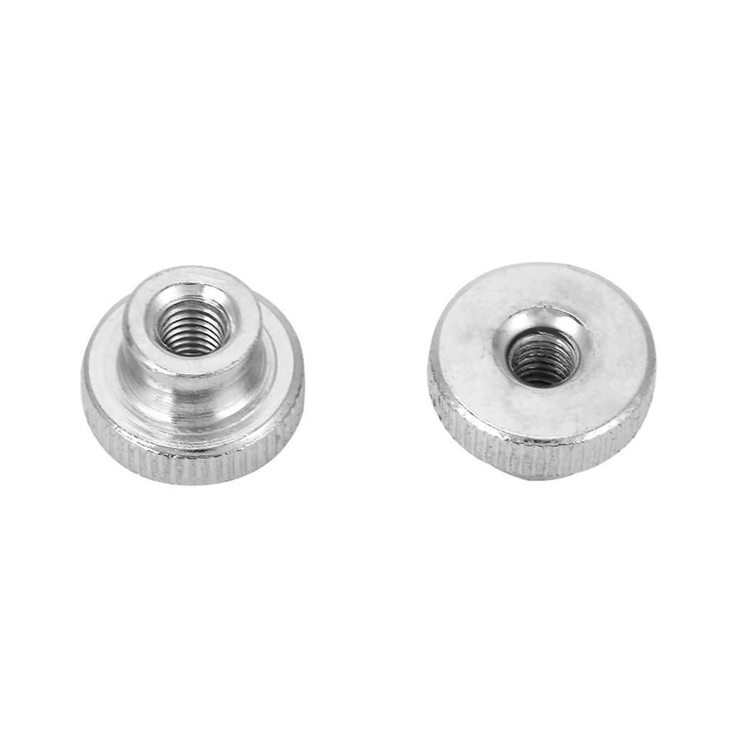M3 M4 M5 M6 M8 M10 Nickel Plated Carbon Steel Hand Tighten Knurled Thumb Nuts (M3 10pcs)