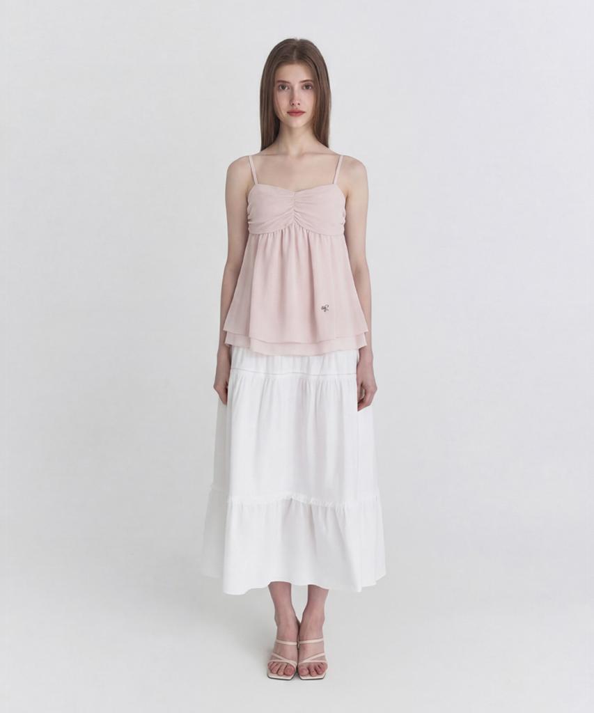 NOT YOUR ROSE Fairy Chiffon Top (Pink)
