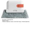 Gap Cleaning Brush Bathroom Crevice Brush Car Vent Cleaner Dual-ended Gap Brush Scraper Tool for Home Bathroom Cleaning Tool