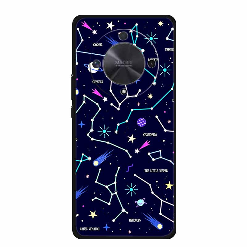 Gift Phone Cases for Honor X9a TPU Soft Silicone Back Cover for Huawei Honor X9 X 9A Funda Honor X9b X 9 a b Coque Spaceman Moon