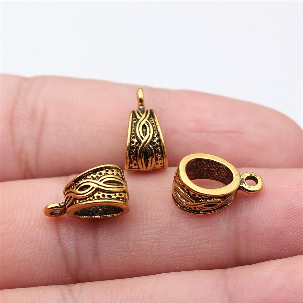 Accessories Parts Pendant Head Bend Tube Kids' Jewelry Materials ZA042