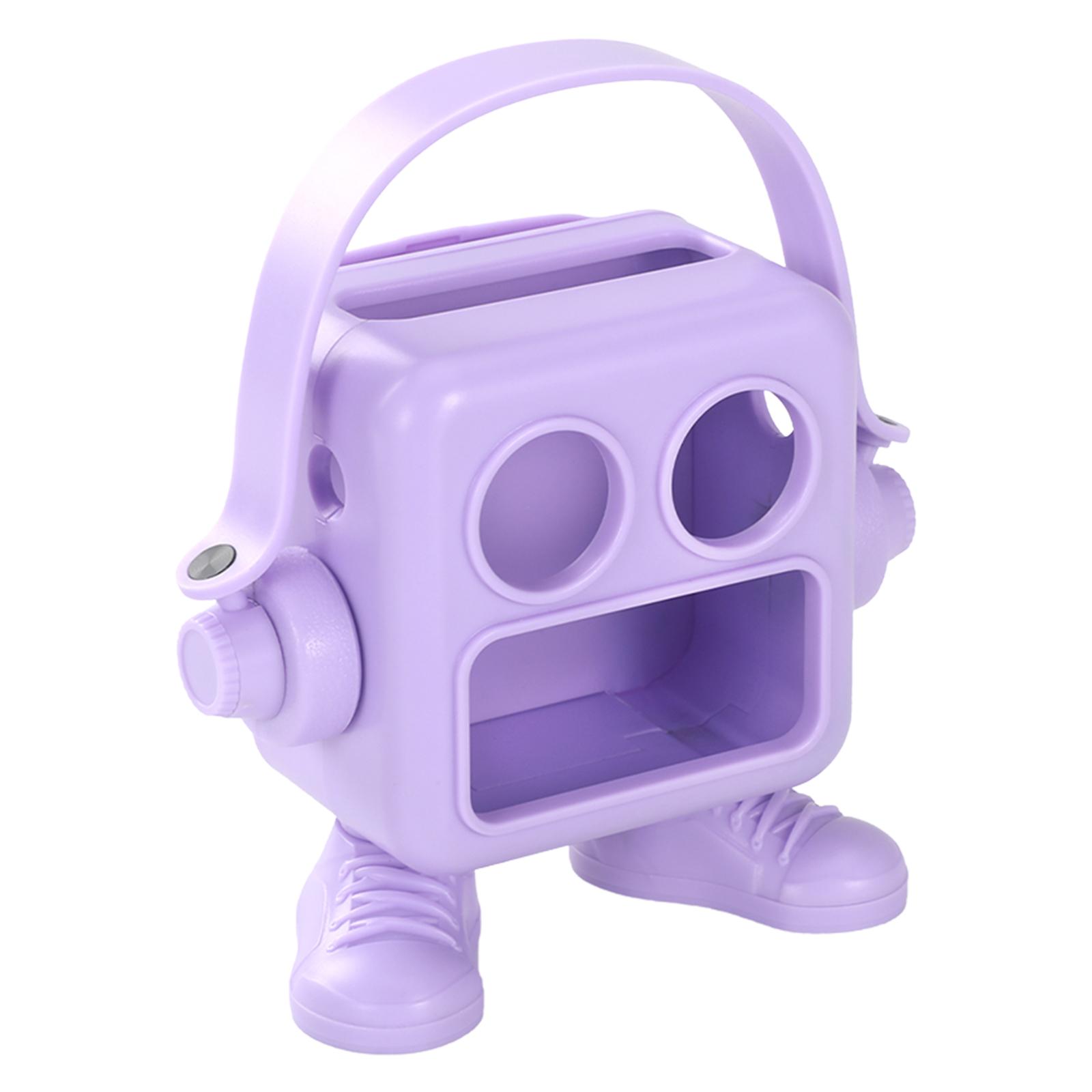 

Carrying Case Bag for Yoto Mini Player Case Accessory Kids Music Players Storage Bag for Yoto Mini Large Size Card Holder Case фіолетовий